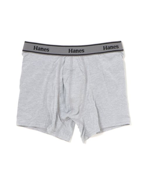 HANES(ヘインズ)の「【Hanes/ヘインズ】メンズ グローバルバリューライン ボクサーブリーフ(ボクサーパンツ・メンズ・ブラック/ヘザーグレー/ブラック×レッド/ネイビー/ブラック系その他/グレー系その他/ブラック×ブルー/ブラック×グリーン・X-LARGE/LARGE/MEDIUM)」の14枚目の写真