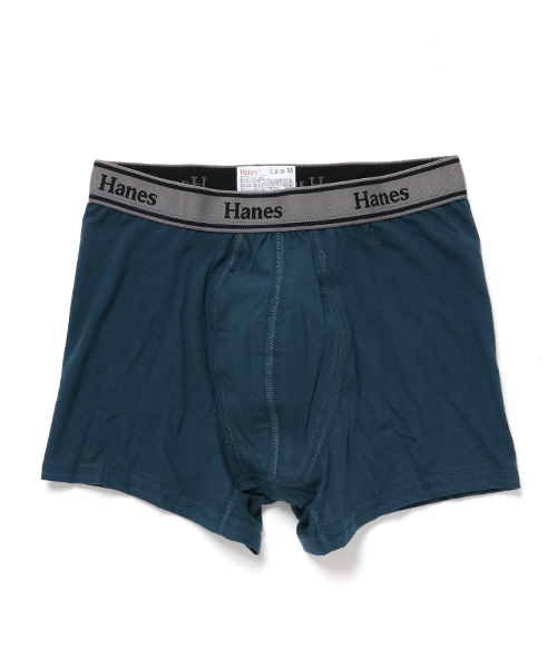 HANES(ヘインズ)の「【Hanes/ヘインズ】メンズ グローバルバリューライン ボクサーブリーフ(ボクサーパンツ・メンズ・ブラック/ヘザーグレー/ブラック×レッド/ネイビー/ブラック系その他/グレー系その他/ブラック×ブルー/ブラック×グリーン・X-LARGE/LARGE/MEDIUM)」の15枚目の写真
