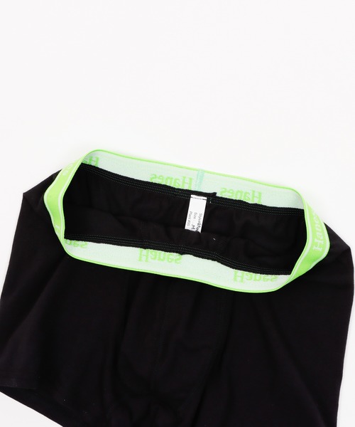 HANES(ヘインズ)の「【Hanes/ヘインズ】メンズ グローバルバリューライン ボクサーブリーフ(ボクサーパンツ・メンズ・ブラック/ヘザーグレー/ブラック×レッド/ネイビー/ブラック系その他/グレー系その他/ブラック×ブルー/ブラック×グリーン・X-LARGE/LARGE/MEDIUM)」の16枚目の写真