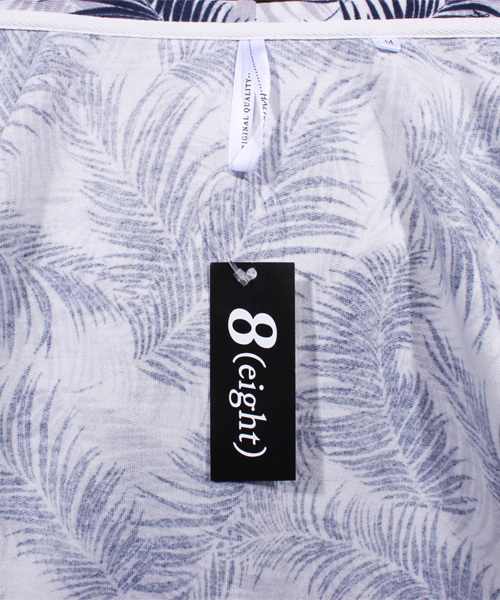 ８(eight)（エイト）の「総柄 ジップパーカー ショートパンツ セットアップ（パーカー・メンズ・B/D/E/A/C・MEDIUM/X-LARGE/LARGE）」の8枚目の写真