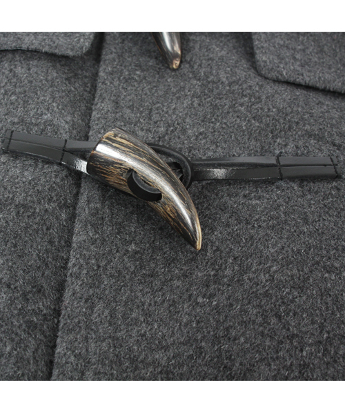 green label relaxing（グリーンレーベルリラクシング）の「［NET限定］GO W/MLTN DFL Aライン ダッフルコート（ダッフルコート・レディース・ブラック/グレー/ベージュ・38/40/42）」の8枚目の写真