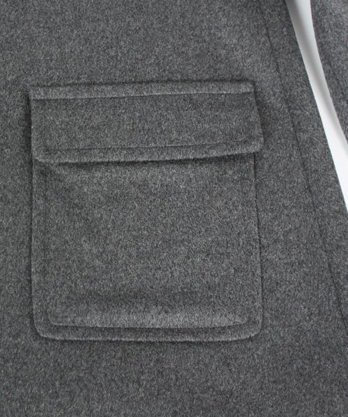 green label relaxing（グリーンレーベルリラクシング）の「［NET限定］GO W/MLTN DFL Aライン ダッフルコート（ダッフルコート・レディース・ブラック/グレー/ベージュ・38/40/42）」の10枚目の写真