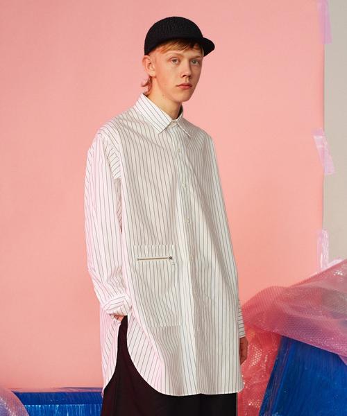 Jieda（ジエダ）の「＜JieDa＞ LONG SHIRT/ロングシャツ（シャツ