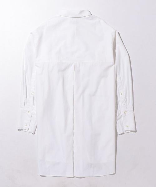 JieDa(ジエダ) / LONG C.P.O SHIRT(WHITE) JieDa(ジエダ) / LONG C.P.O SHIRT(WHITE) - メルカリ