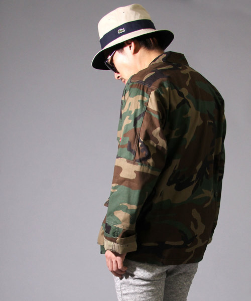 LACOSTE(ラコステ)の「【 LACOSTE / ラコステ 】 リバーシブル バケットハット(ハット・メンズ・ブラック/ベージュ/ネイビー・FREE)」の7枚目の写真