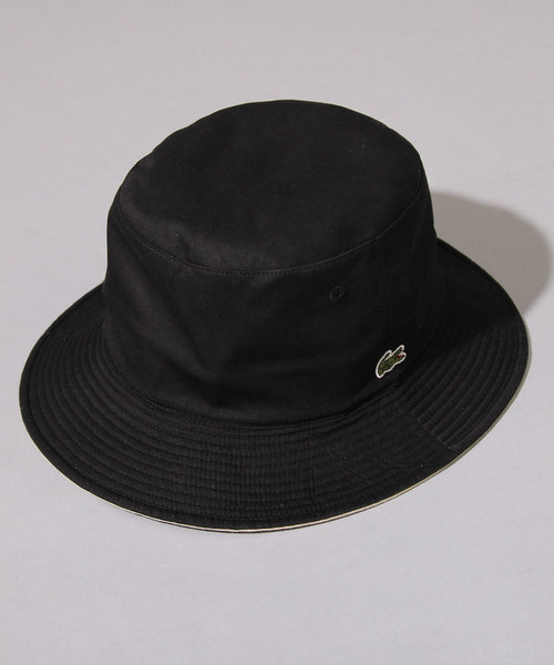 LACOSTE(ラコステ)の「【 LACOSTE / ラコステ 】 リバーシブル バケットハット(ハット・メンズ・ブラック/ベージュ/ネイビー・FREE)」の8枚目の写真