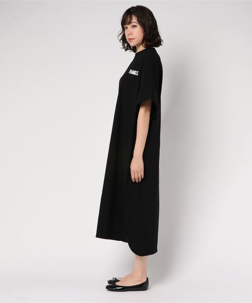 SLOBE citron.（スローブシトロン）の「SLOBE citron.BIG PIS ワンピース◆（ワンピース・レディース・ブラック/ダークラベンダー・FREE）」の5枚目の写真