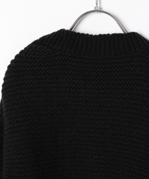 GLOBAL WORK（グローバルワーク）の「【キッズ】ケーブルショートカーデ/801482（カーディガン/ボレロ・キッズ・ホワイト/ブラック/レッド・MEDIUM/LARGE/X-LARGE）」の9枚目の写真