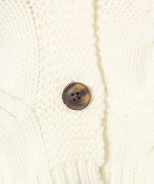 GLOBAL WORK（グローバルワーク）の「【キッズ】ケーブルショートカーデ/801482（カーディガン/ボレロ・キッズ・ホワイト/ブラック/レッド・MEDIUM/LARGE/X-LARGE）」の12枚目の写真