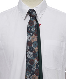 giraffe（ジラフ）の「レトロフラワーチップタイ WINE（ネクタイ）」