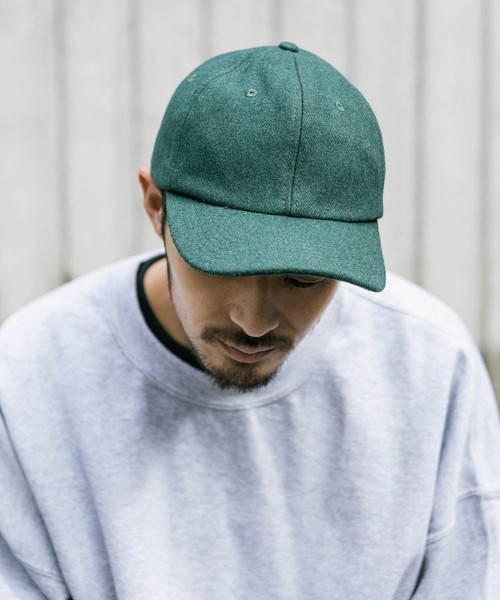 ROOPTOKYO(ループトウキョウ)の「6 PANEL WOOL CAP(キャップ・メンズ・チャコールグレー/ブラック/ネイビー/グリーン・FREE)」の11枚目の写真