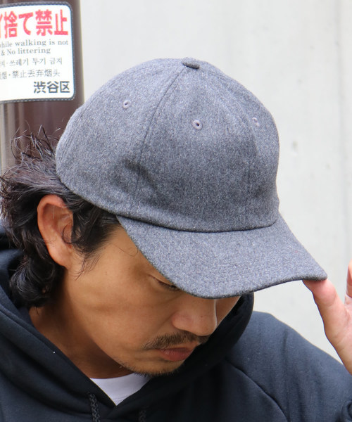 ROOPTOKYO(ループトウキョウ)の「6 PANEL WOOL CAP(キャップ・メンズ・チャコールグレー/ブラック/ネイビー/グリーン・FREE)」の12枚目の写真