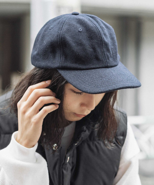 ROOPTOKYO(ループトウキョウ)の「6 PANEL WOOL CAP(キャップ・メンズ・チャコールグレー/ブラック/ネイビー/グリーン・FREE)」の21枚目の写真