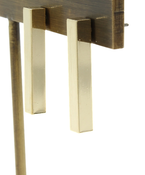 mystic（ミスティック）の「スティックピアス（ピアス（両耳用）・レディース・ゴールド・ﾌﾘ-）」の3枚目の写真