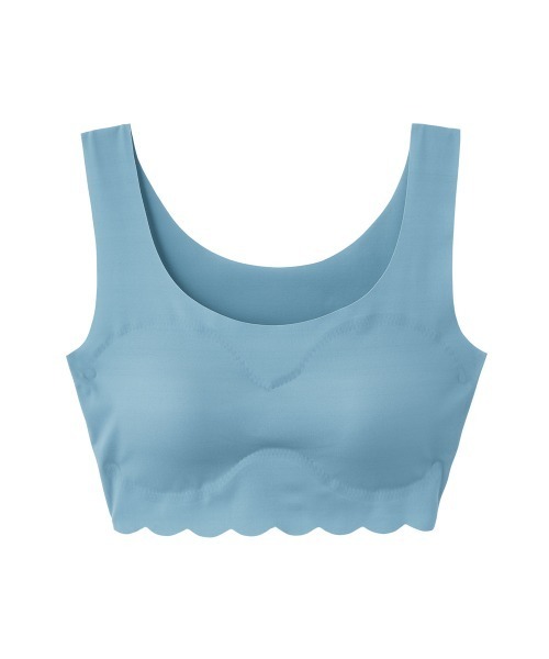 セール Tuche トゥシェ 縫い目ゼロ ノンワイヤーブラ ハーフトップ ブラジャー Tuche トゥシェ のファッション通販 Zozotown