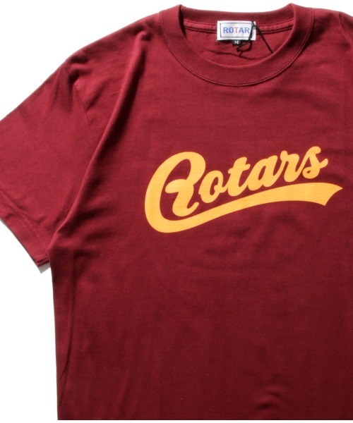 ROTAR（ローター）の「Rotars LOGO s/s Tee / ロゴTシャツ / プリント（Tシャツ/カットソー・メンズ・ホワイト/ブラック/ロイヤルブルー/オレンジ/グリーン/バーガンディー・SMALL/MEDIUM/LARGE/X-LARGE）」の5枚目の写真