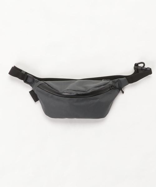 希少 bagjack ウェストポーチ グレー bagjackレザー ウエストポーチ