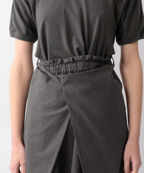 THE HINOKI（ザ ヒノキ）の「＜THE HINOKI＞APRON DRESS/ワンピース（ワンピース・レディース・レッド/ダークグレー・1）」の4枚目の写真