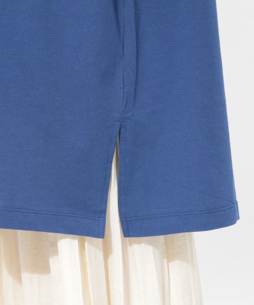 LAKOLE(ラコレ)の「オーバーサイズチュニック / LAKOLE(Tシャツ/カットソー・レディース・ホワイト/ブラック/キャメル/ブルー・SMALL/MEDIUM)」の15枚目の写真