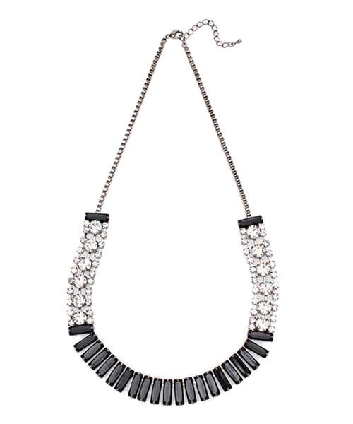 B:MING by BEAMS（ビーミングバイビームス）の「＜SPRiNG 5月号掲載＞ビーミング by ビームス / カラーストーンネックレス（ネックレス・レディース・ブラック/ネイビー・ONE SIZE）」の2枚目の写真