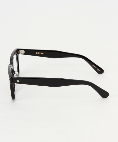 BEAMS（ビームス）の「※SALE表示不可【BuddyOptical / BROWN】（メガネ・メンズ・その他1/ブラック・ONE SIZE）」の5枚目の写真