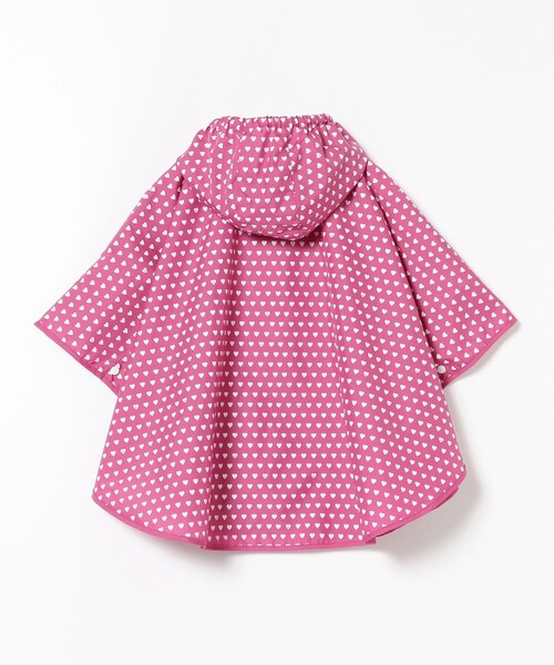 こども ビームス（コドモビームス）の「b柄 レインポンチョ（70～90cm）（レインコート/ポンチョ・キッズ・チャコールグレー/レッド系その他3/サックスブルー/ブルー系その他2/ネイビー/バイオレット・ONE SIZE）」の10枚目の写真