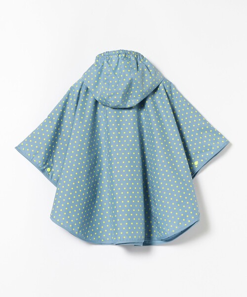 こども ビームス（コドモビームス）の「b柄 レインポンチョ（70～90cm）（レインコート/ポンチョ・キッズ・チャコールグレー/レッド系その他3/サックスブルー/ブルー系その他2/ネイビー/バイオレット・ONE SIZE）」の17枚目の写真