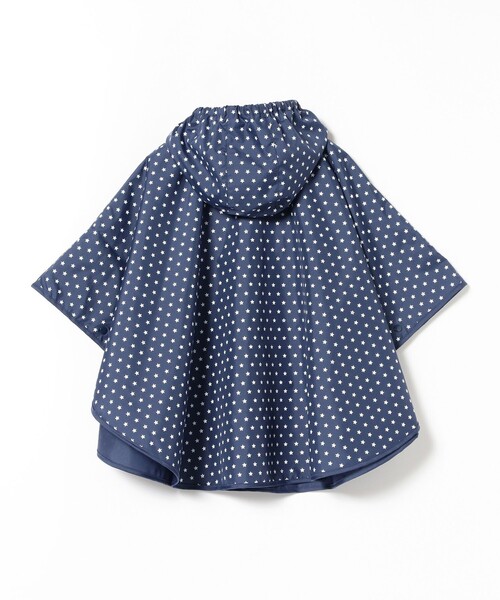 こども ビームス（コドモビームス）の「b柄 レインポンチョ（70～90cm）（レインコート/ポンチョ・キッズ・チャコールグレー/レッド系その他3/サックスブルー/ブルー系その他2/ネイビー/バイオレット・ONE SIZE）」の22枚目の写真