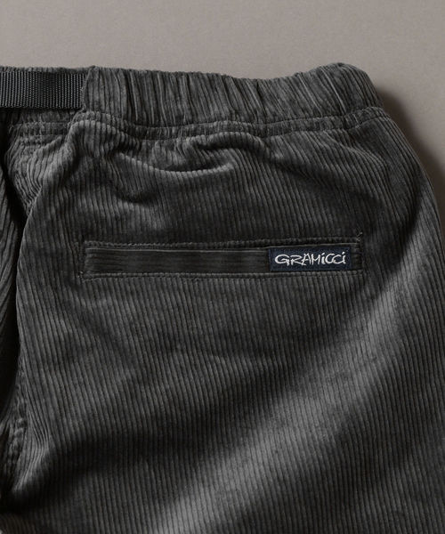 Gramicci（グラミチ）の「GRAMiCCi: 別注 ジャストレングス ストレッチ コーデュロイ パンツ（その他パンツ・メンズ・ブラック/ベージュ/ネイビー/チャコールグレー・SMALL/MEDIUM/LARGE）」の14枚目の写真