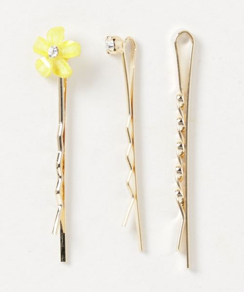 カヤ】花露ヘアピン3本セット（ヘアピン）｜カヤ（カヤ）の