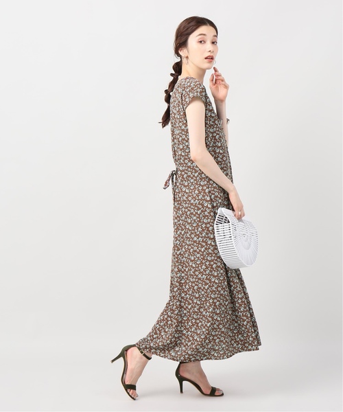 JOINT WORKS（ジョイントワークス）の「レイヤードショートスリーブワンピース◆（ワンピース・レディース・ブラック/ブラウン・FREE）」の6枚目の写真