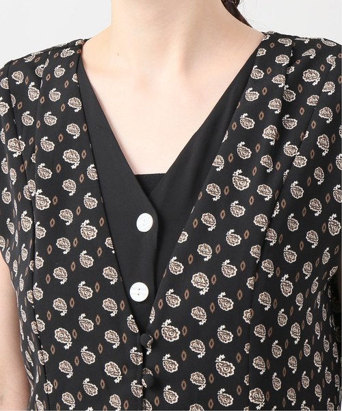 JOINT WORKS（ジョイントワークス）の「レイヤードショートスリーブワンピース◆（ワンピース・レディース・ブラック/ブラウン・FREE）」の18枚目の写真