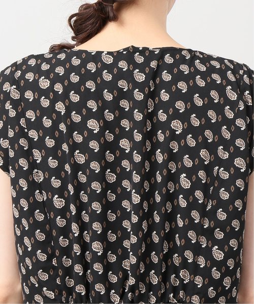 JOINT WORKS（ジョイントワークス）の「レイヤードショートスリーブワンピース◆（ワンピース・レディース・ブラック/ブラウン・FREE）」の8枚目の写真