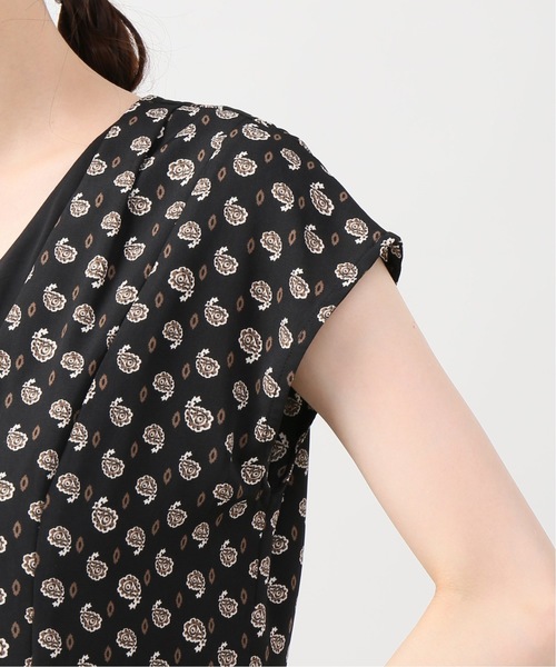 JOINT WORKS（ジョイントワークス）の「レイヤードショートスリーブワンピース◆（ワンピース・レディース・ブラック/ブラウン・FREE）」の7枚目の写真