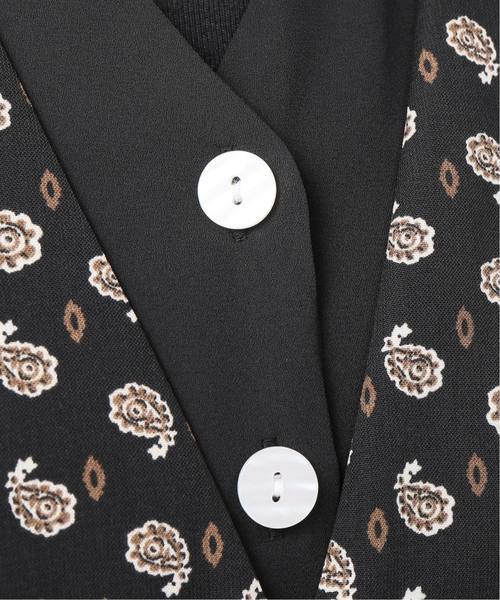 JOINT WORKS（ジョイントワークス）の「レイヤードショートスリーブワンピース◆（ワンピース・レディース・ブラック/ブラウン・FREE）」の13枚目の写真