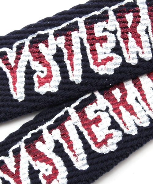 HYSTERIC GLAMOUR（ヒステリックグラマー）の「EVIL SOUND pt テープベルト（ベルト・メンズ・ホワイト系その他/ネイビー/ブラック系その他・FREE）」の5枚目の写真