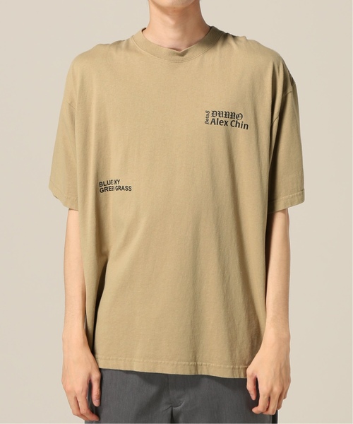 Dunno（ドノウ）の「Dunno / ダノウ BLUESKY tee（Tシャツ/カットソー・メンズ・ブラック/ホワイト/ベージュ・MEDIUM/LARGE/X-LARGE）」の3枚目の写真