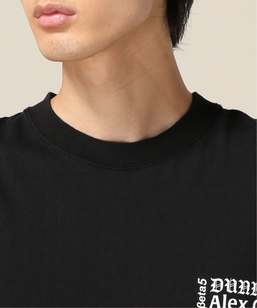 Dunno（ドノウ）の「Dunno / ダノウ BLUESKY tee（Tシャツ/カットソー・メンズ・ブラック/ホワイト/ベージュ・MEDIUM/LARGE/X-LARGE）」の6枚目の写真