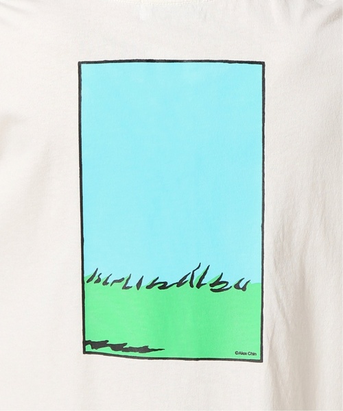 Dunno（ドノウ）の「Dunno / ダノウ BLUESKY tee（Tシャツ/カットソー・メンズ・ブラック/ホワイト/ベージュ・MEDIUM/LARGE/X-LARGE）」の13枚目の写真