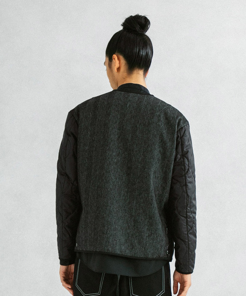 UNITED TOKYO（ユナイテッドトウキョウ）の「ネオツイードブルゾン（ブルゾン・メンズ・ブラック・1/2/3）」の3枚目の写真