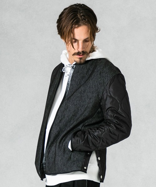 UNITED TOKYO（ユナイテッドトウキョウ）の「ネオツイードブルゾン（ブルゾン・メンズ・ブラック・1/2/3）」の7枚目の写真