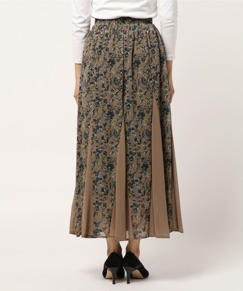 ENVYM(アンビー)の「ヘムスウィッチングロングSK(スカート・レディース・ブラック/ベージュ・FREE)」の3枚目の写真