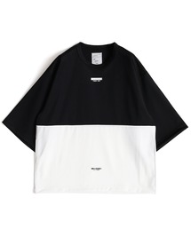 SHAREEF | PE PLAIN STICH 2TONE BIG-T(Tシャツ/カットソー)