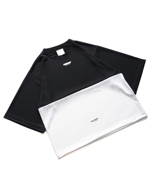 SHAREEF（シャリーフ）の「GEORGETTE JQ 2TONE BIG-T（Tシャツ/カットソー・メンズ・ホワイト/ブラック/ネイビー/レッド・1/2/3）」の5枚目の写真