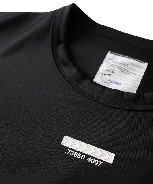 SHAREEF（シャリーフ）の「GEORGETTE JQ 2TONE BIG-T（Tシャツ/カットソー・メンズ・ホワイト/ブラック/ネイビー/レッド・1/2/3）」の6枚目の写真