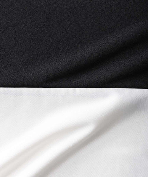 SHAREEF（シャリーフ）の「GEORGETTE JQ 2TONE BIG-T（Tシャツ/カットソー・メンズ・ホワイト/ブラック/ネイビー/レッド・1/2/3）」の7枚目の写真