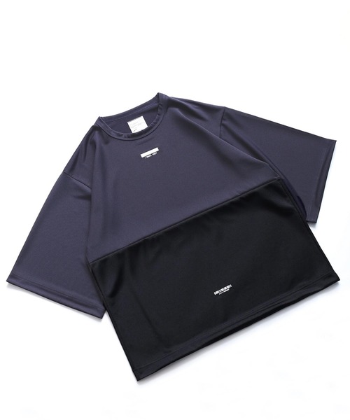 SHAREEF（シャリーフ）の「GEORGETTE JQ 2TONE BIG-T（Tシャツ/カットソー・メンズ・ホワイト/ブラック/ネイビー/レッド・1/2/3）」の10枚目の写真