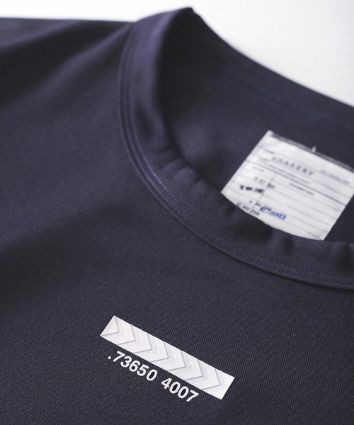 SHAREEF（シャリーフ）の「GEORGETTE JQ 2TONE BIG-T（Tシャツ/カットソー・メンズ・ホワイト/ブラック/ネイビー/レッド・1/2/3）」の11枚目の写真