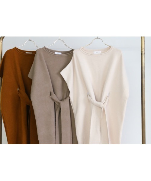 select MOCA（セレクトモカ）の「ウエストベルトニットポンチョ（その他トップス・レディース・アイボリー/キャメル/アッシュ・FREE）」の22枚目の写真