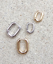 アソートデザインのつけっぱなしピアス